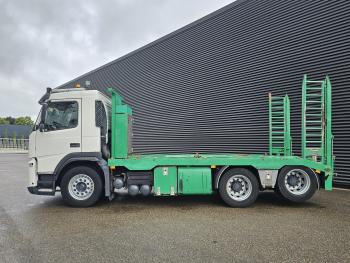 Volvo FM 500 6x2 / MACHINE TRANSPORT / HYDRAULIC RAMPS.